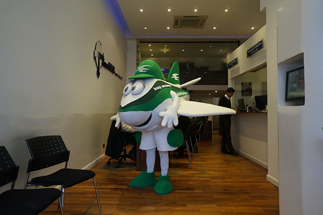 Iraqi Airways Mascot